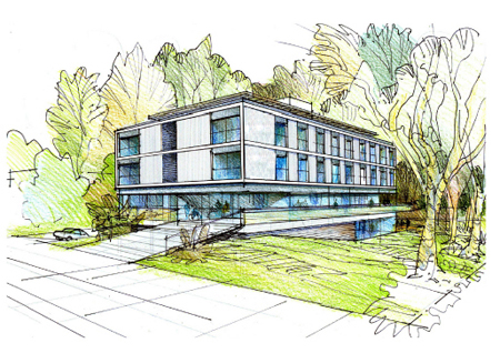 proyecto CANARO, residencia y centro de da
